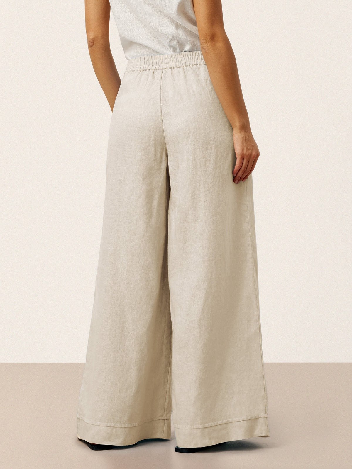 Linen Relaxed Trousers – Vivienne by Maravesse (12)