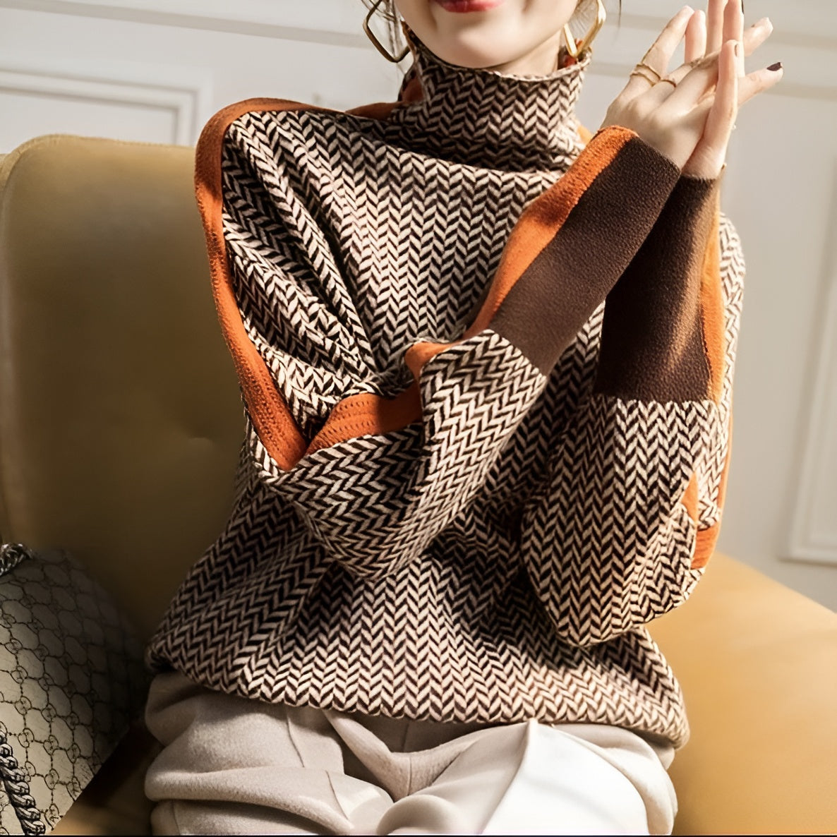 Turtleneck Jumper – Aurelia by Maravesse (2)