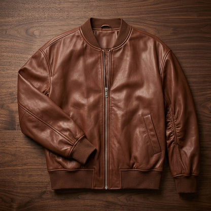 Leather Coat – Colette by Maravesse (2)