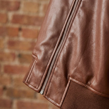 Leather Coat – Colette by Maravesse (3)
