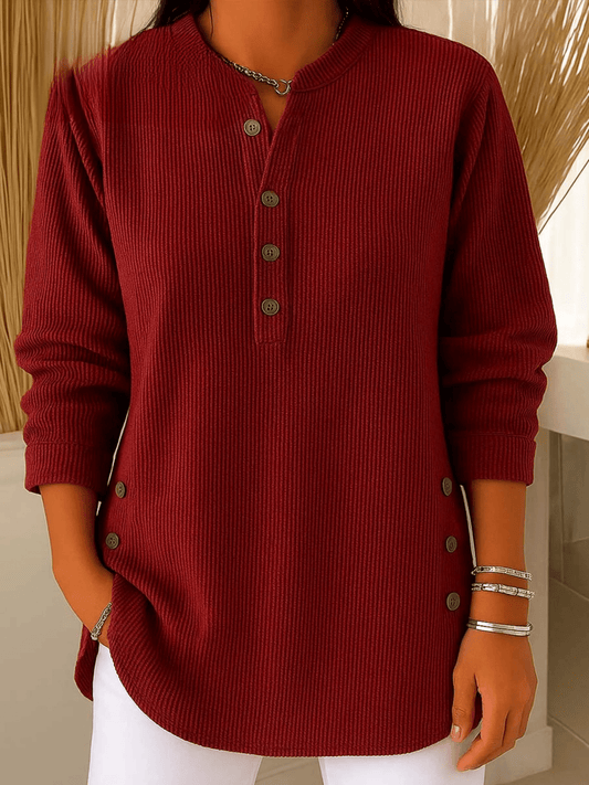 Top in Burgundy – Rosalind by Maravesse