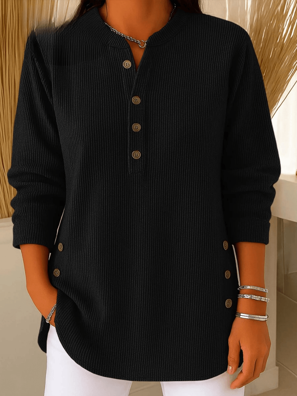 Top in Black – Rosalind by Maravesse