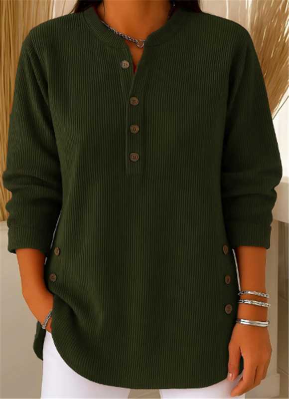 Top in Dark Green – Rosalind by Maravesse