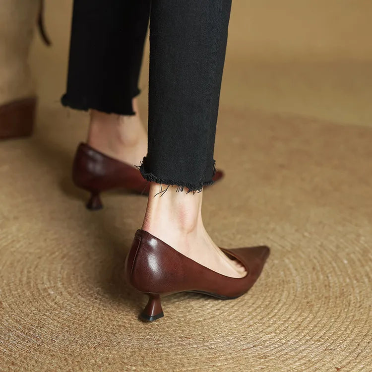 Kitten Heel Heels – Josephine by Maravesse (12)