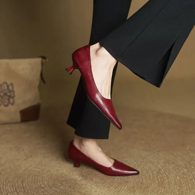 Kitten Heel Heels – Josephine by Maravesse (5)