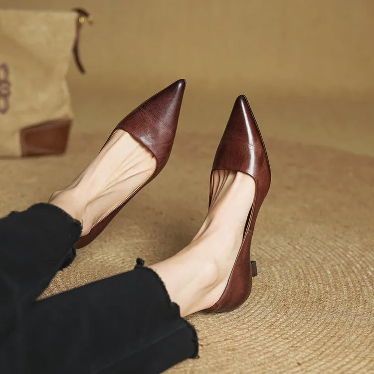 Kitten Heel Heels – Josephine by Maravesse (14)