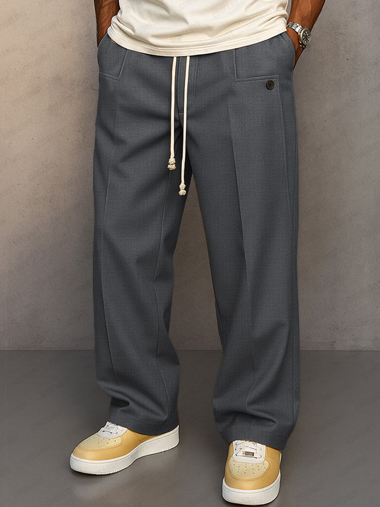 Trousers in Grey – Ottilie by Maravesse