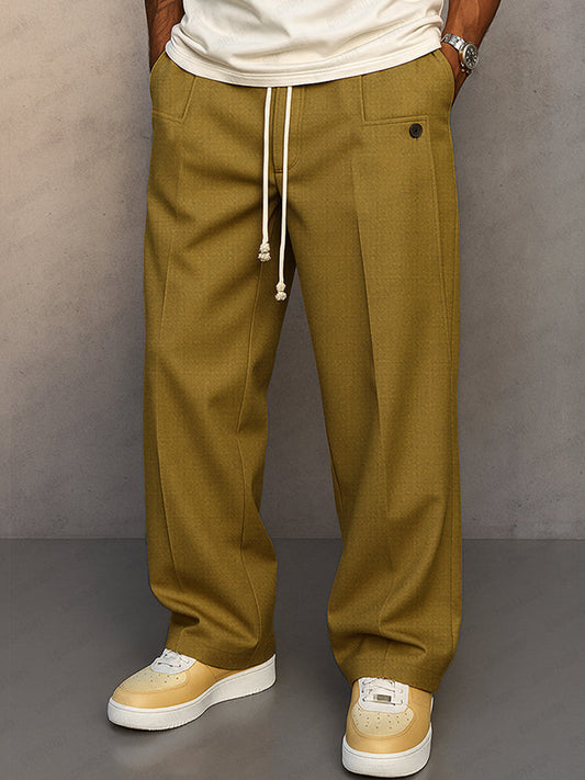 Trousers in Khaki – Ottilie by Maravesse