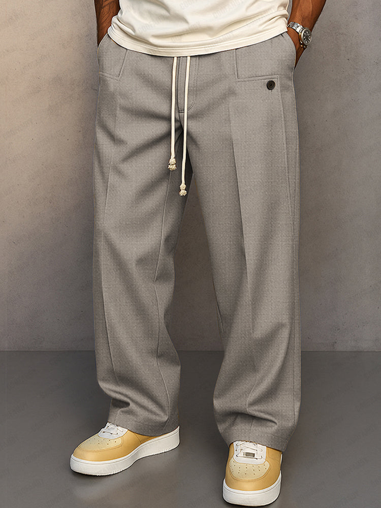 Trousers in Light grey – Ottilie by Maravesse