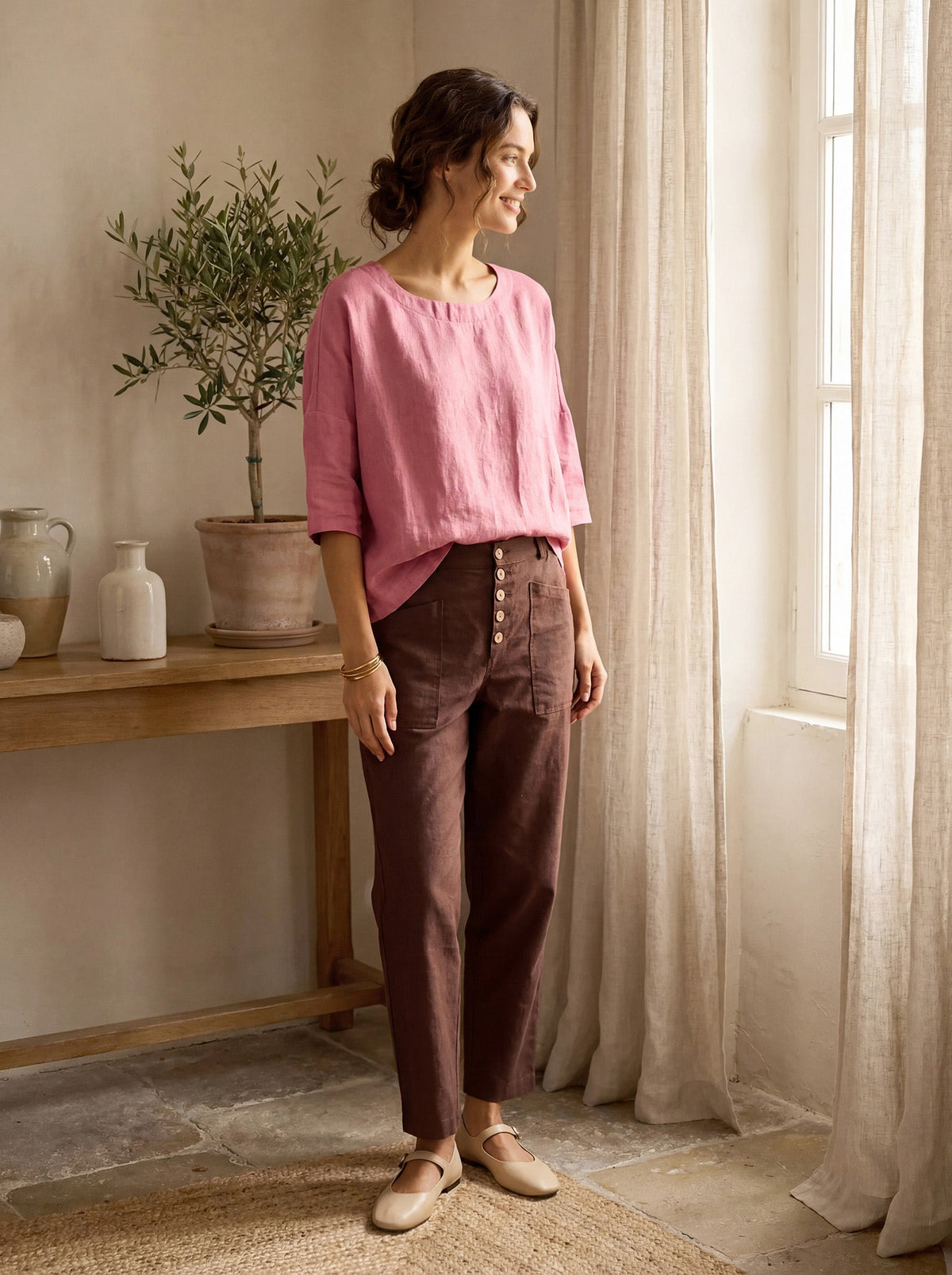 Linen Trousers – Seraphina by Maravesse (9)