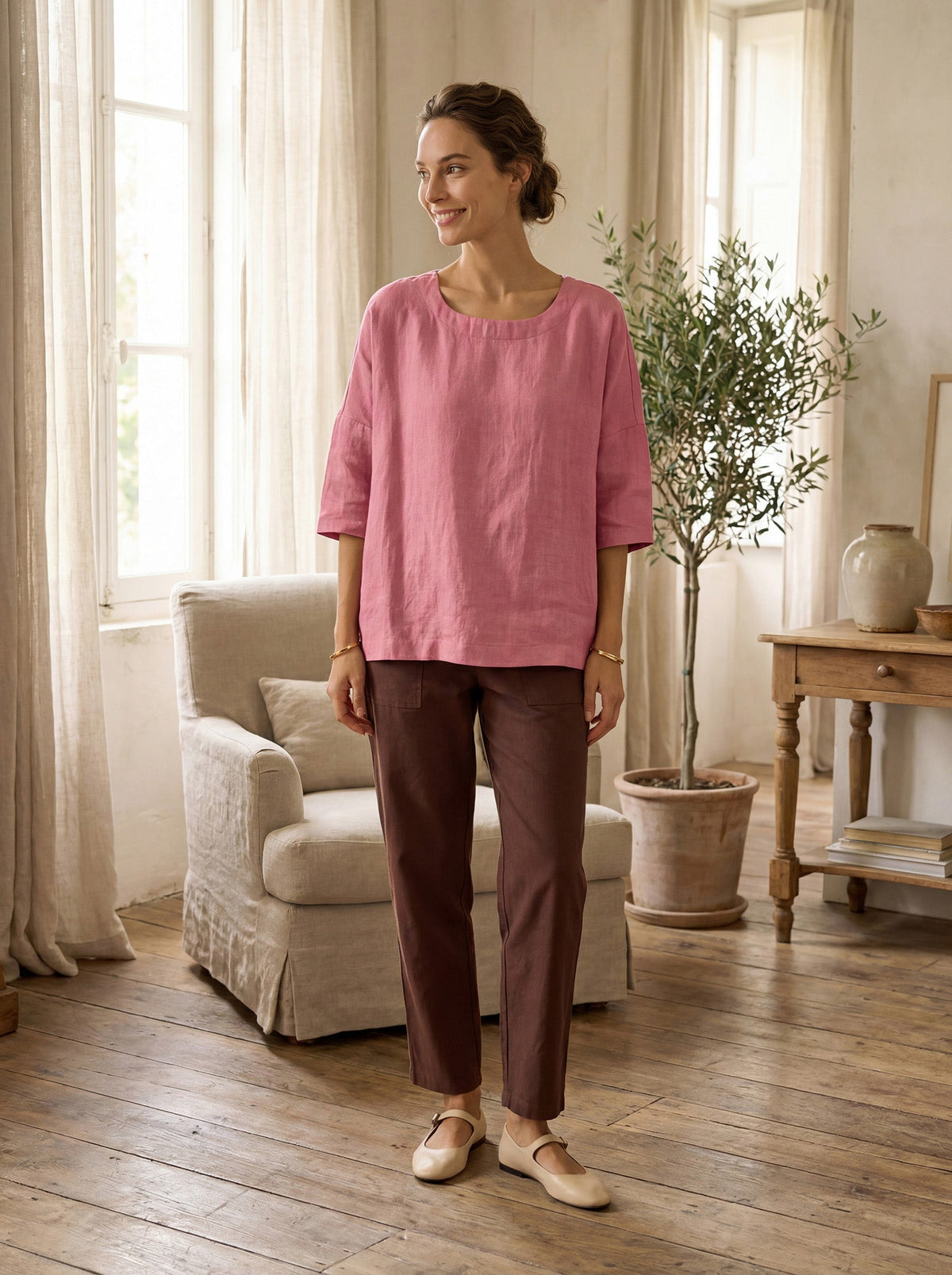 Linen Trousers – Seraphina by Maravesse (10)