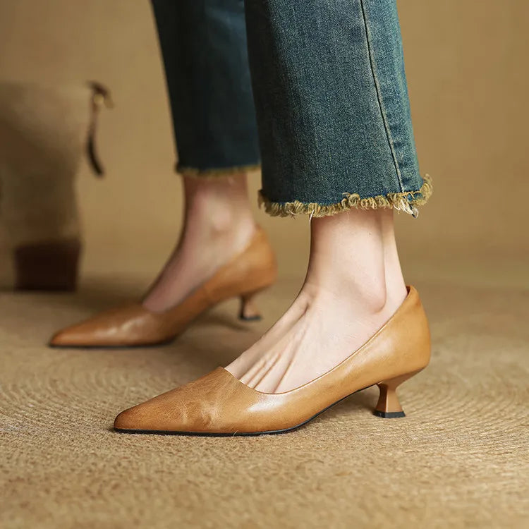 Kitten Heel Heels – Josephine by Maravesse (20)