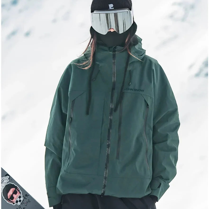 Coat in Forest Green – Delphine by Maravesse