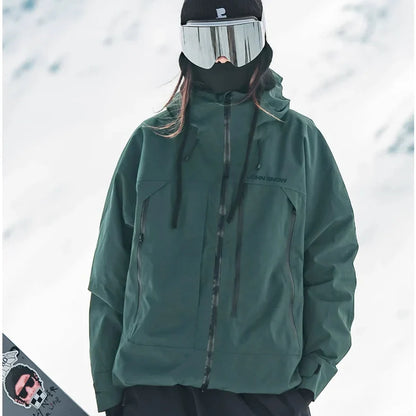 Coat in Forest Green – Delphine by Maravesse