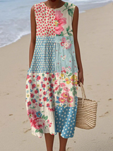 Kaja | Relaxed Midi Dress for Holidays