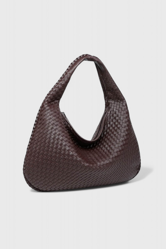 Shoulder Bag in Dark brown – Maeve by Maravesse