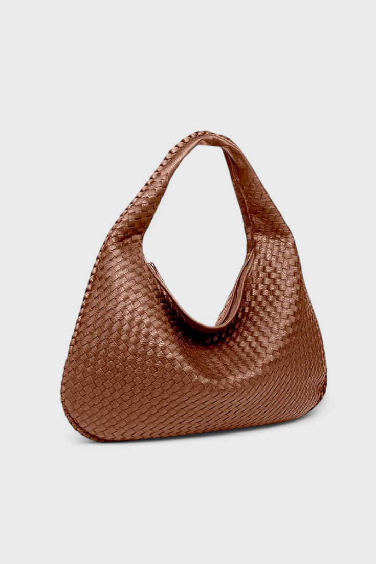 Shoulder Bag in Coffee – Maeve by Maravesse