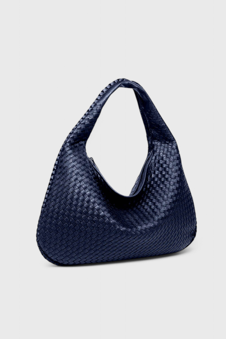 Shoulder Bag in Dark blue – Maeve by Maravesse