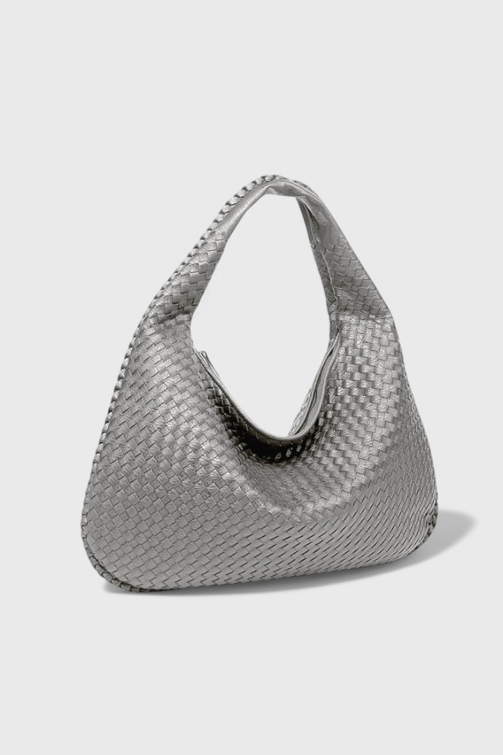 Shoulder Bag in Light gray – Maeve by Maravesse