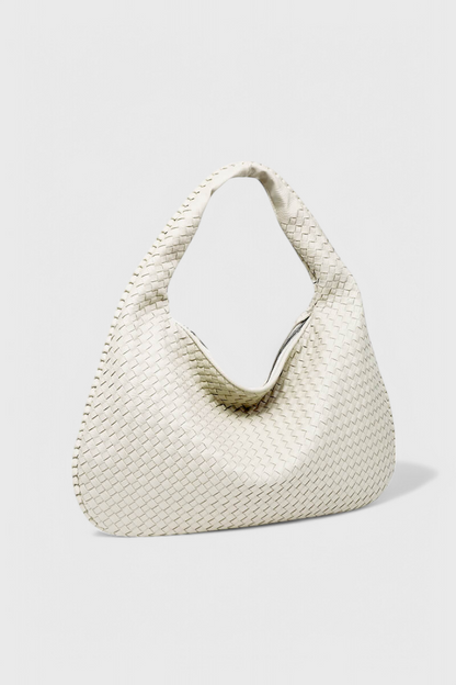 Shoulder Bag in White – Maeve by Maravesse