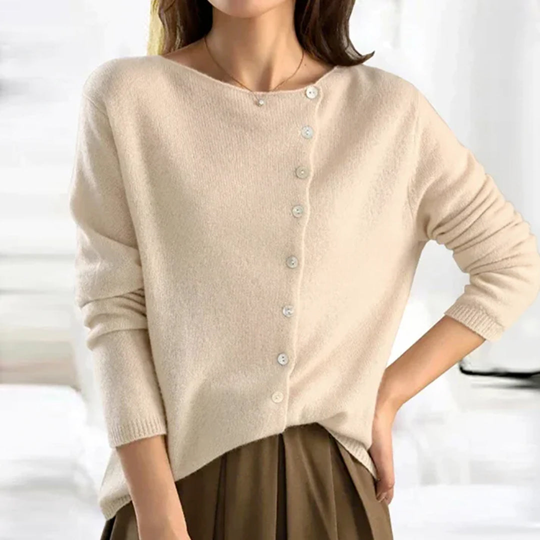 Cardigan in Beige – Antoinette by Maravesse