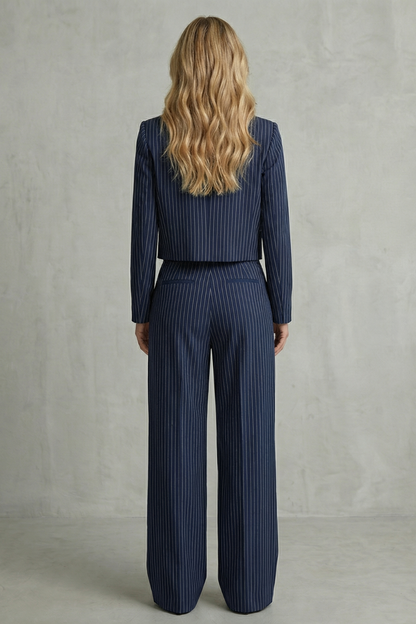 Tailored Cropped Suit – Vivienne by Maravesse (4)