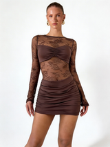 Seraphina | Lace Mini Dress for Date Night