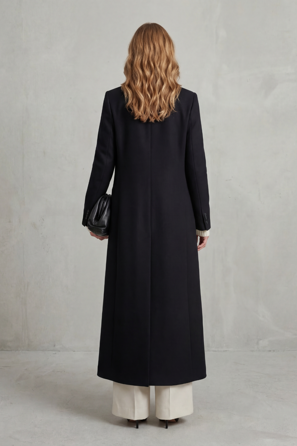 Wool Tailored Coat – Seraphina by Maravesse (4)