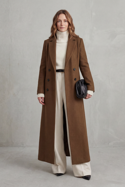 Wool Tailored Coat – Seraphina by Maravesse (6)