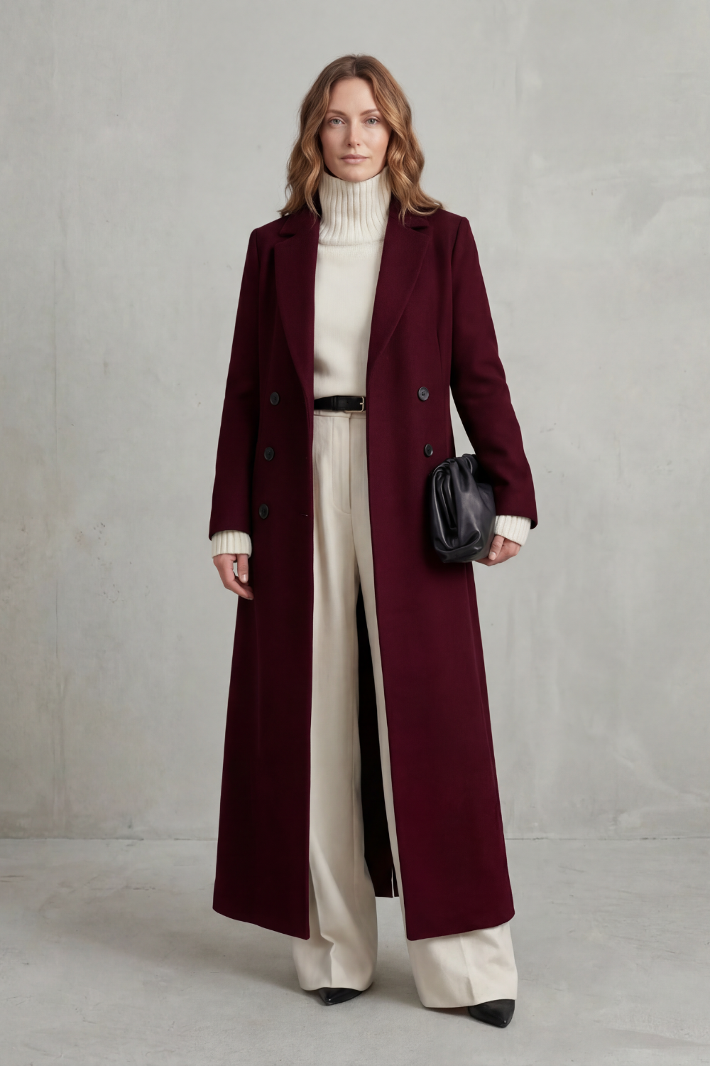Wool Tailored Coat – Seraphina by Maravesse (8)