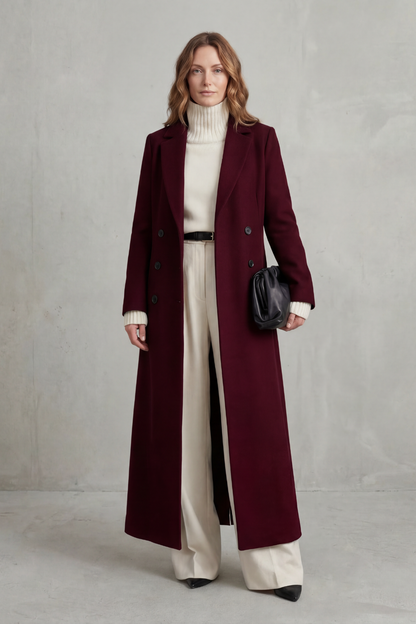 Wool Tailored Coat – Seraphina by Maravesse (8)