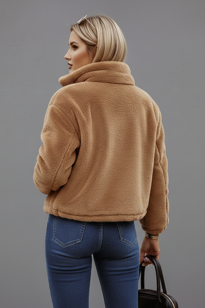 Sherpa Coat – Noor by Maravesse (4)