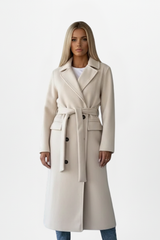 Rosa | Wool Belted Coat