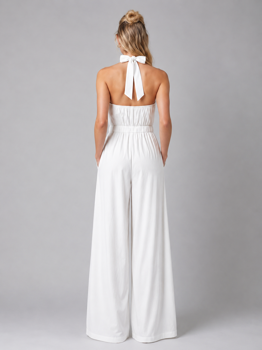 Halter Jumpsuit – Giselle by Maravesse (2)