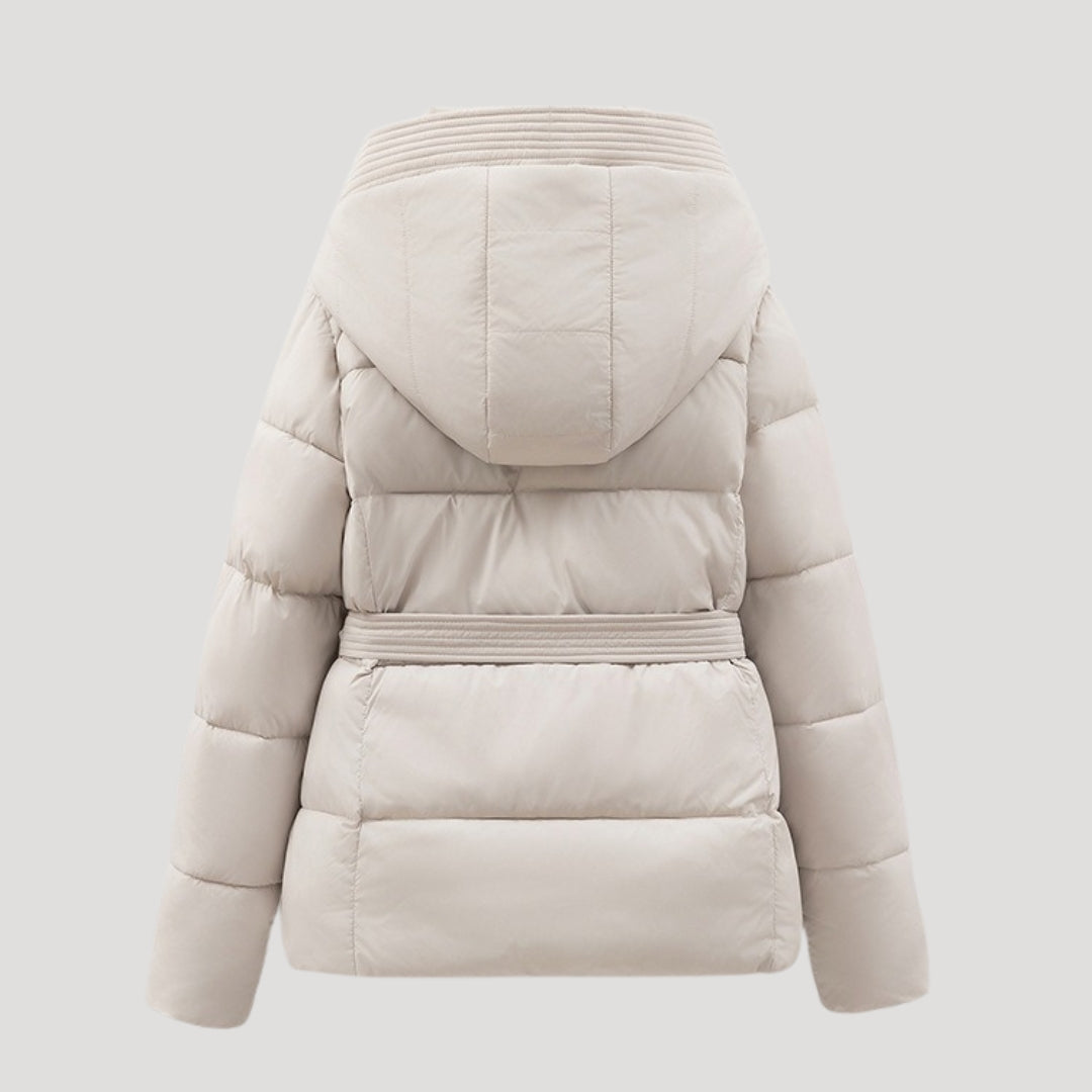 Belted Puffer Jacket – Josephine by Maravesse (5)