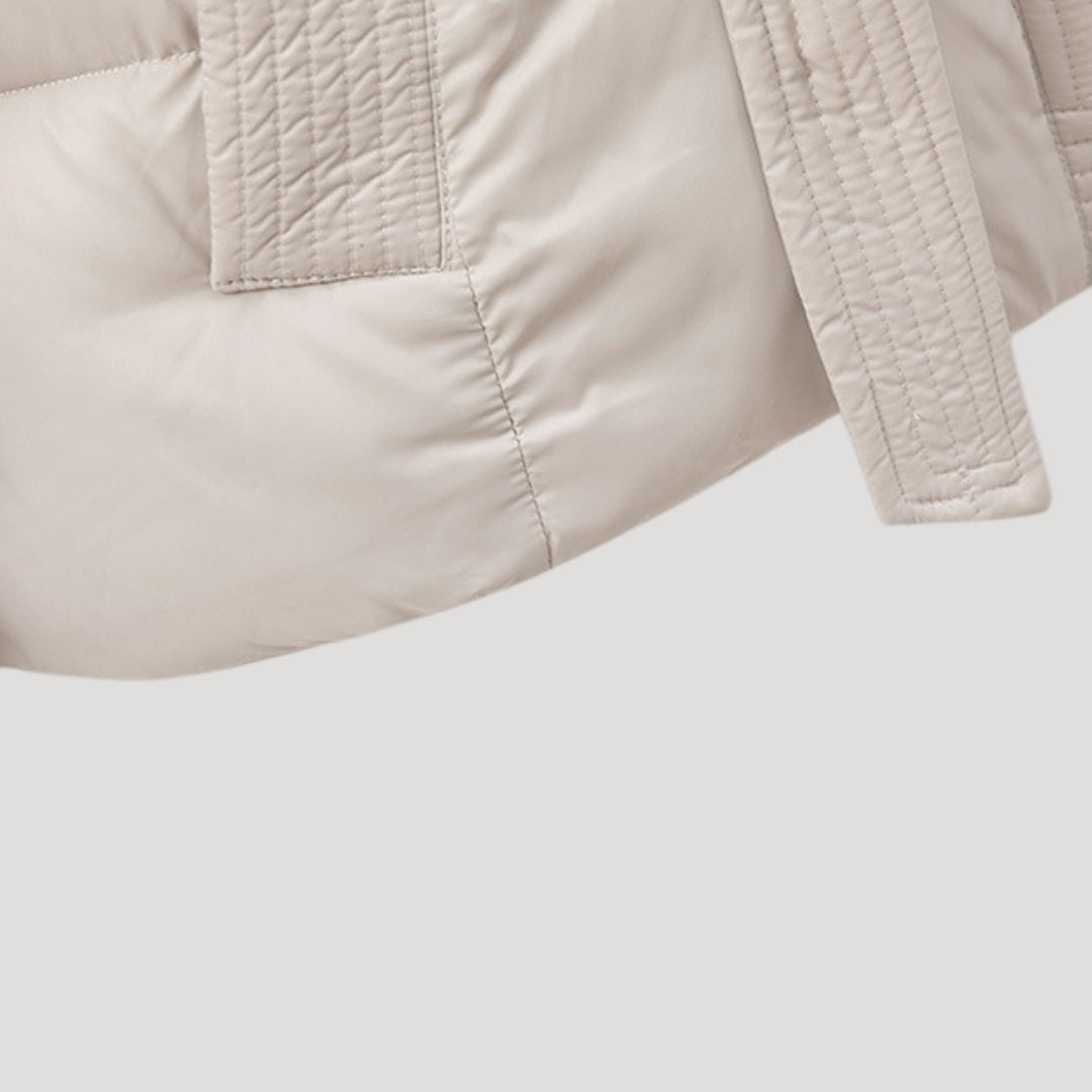 Belted Puffer Jacket – Josephine by Maravesse (7)