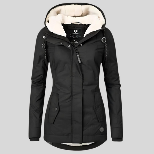 Coat in Black – Adeline by Maravesse