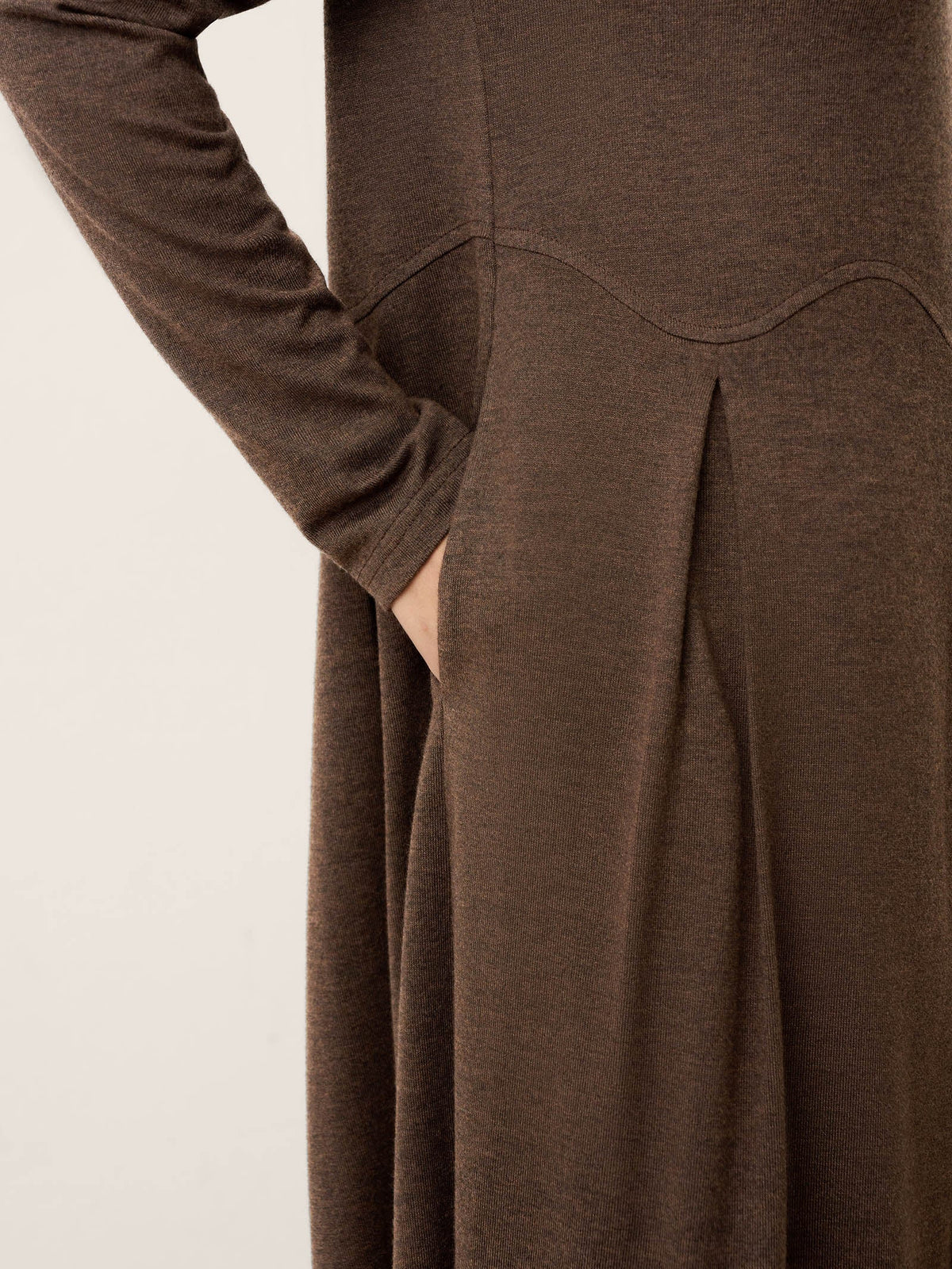 Wool Midi Dress – Sabine by Maravesse (7)