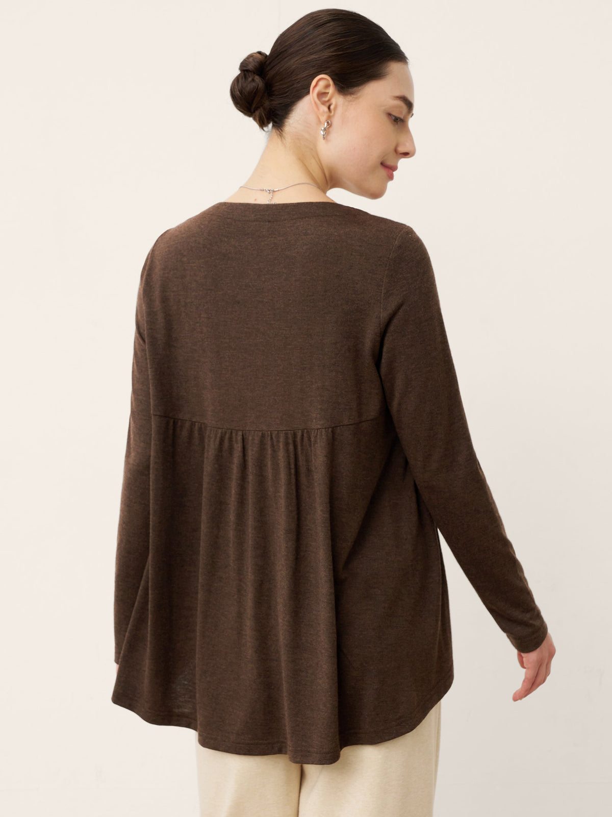 Wool Ruched Top – Juliette by Maravesse (6)