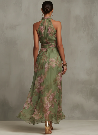Floral Halter Maxi Dress – Gabrielle by Maravesse (4)