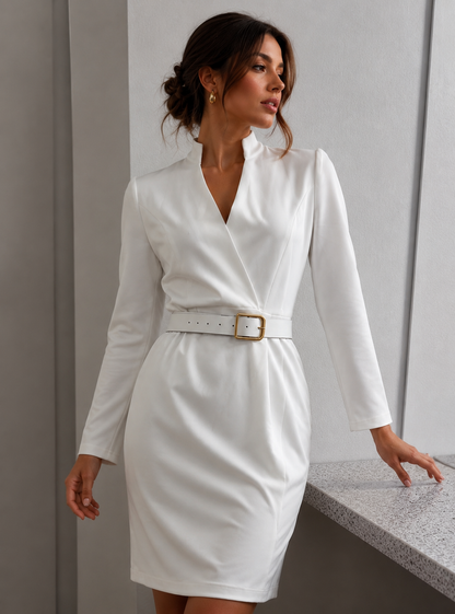 Belted Midi Dress – Isla by Maravesse (2)