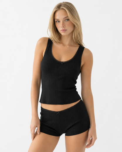 Pointelle Co-ord Set – Elara by Maravesse (6)