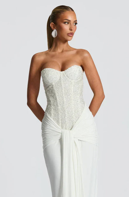 Corset Embellished Maxi Dress – Colette by Maravesse (14)