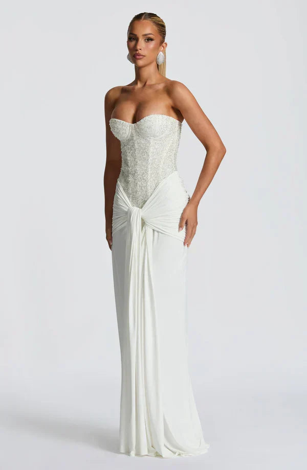 Corset Embellished Maxi Dress – Colette by Maravesse (15)