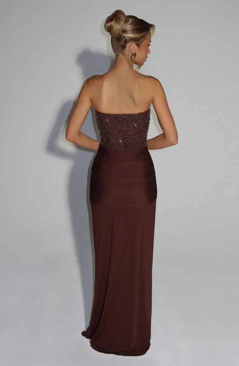 Corset Embellished Maxi Dress – Colette by Maravesse (7)