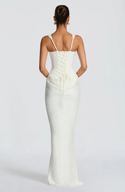 Satin Corset Maxi Dress – Harriet by Maravesse (26)