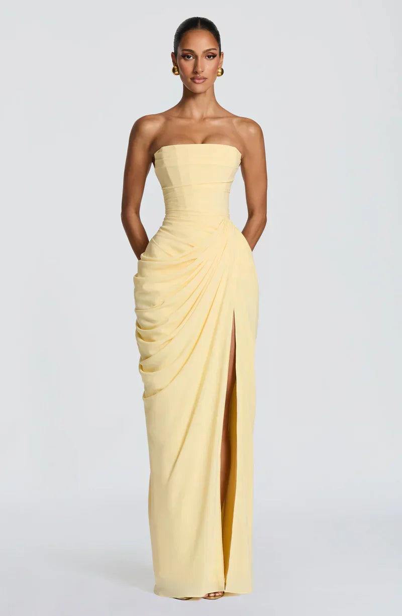 Draped Maxi Dress – Josephine by Maravesse (4)