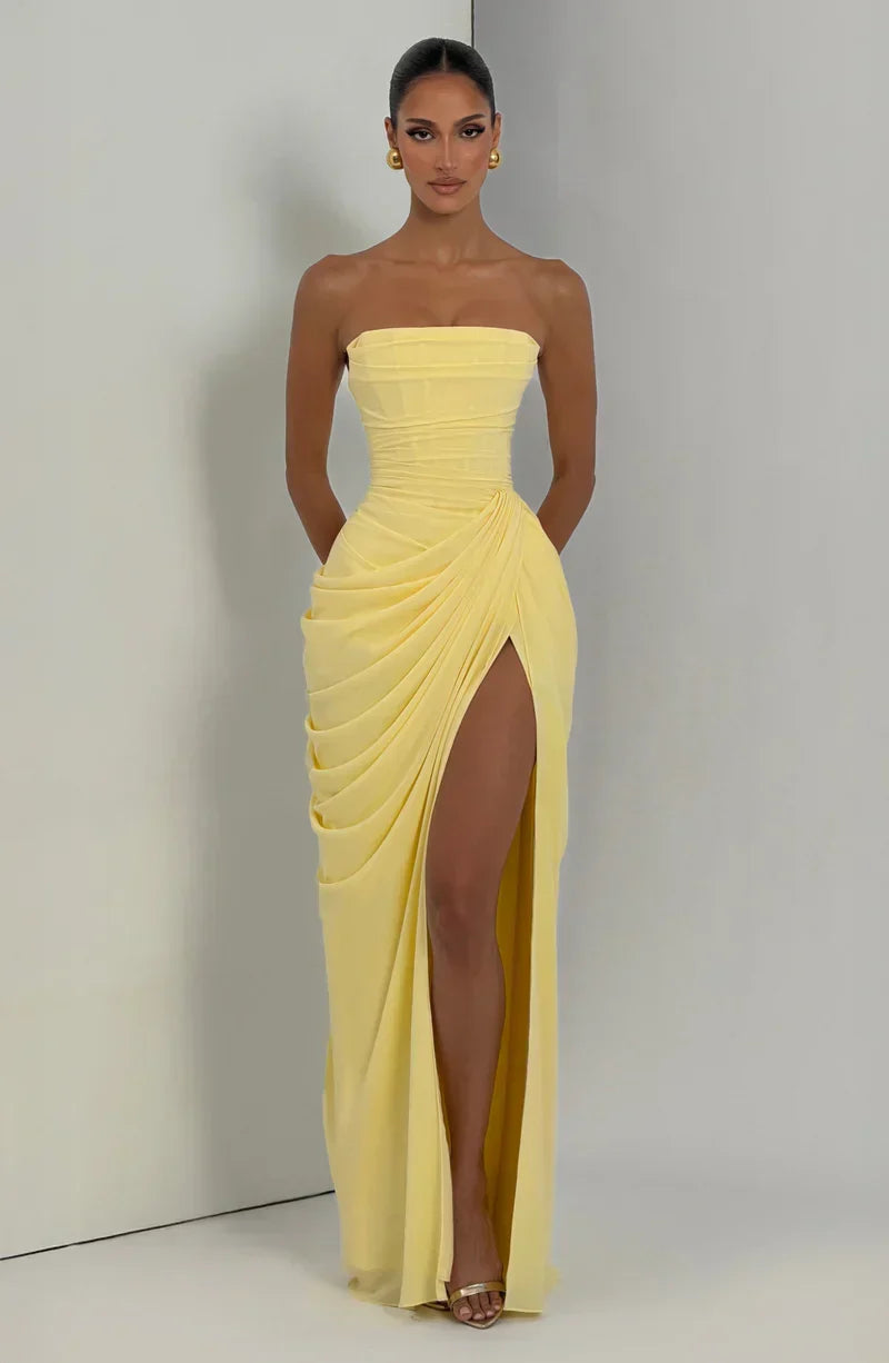 Draped Maxi Dress – Josephine by Maravesse (6)