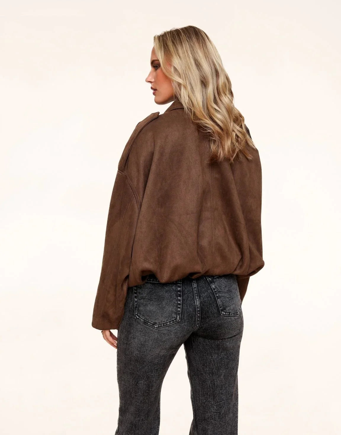 Suede Jacket – Georgiana by Maravesse (2)
