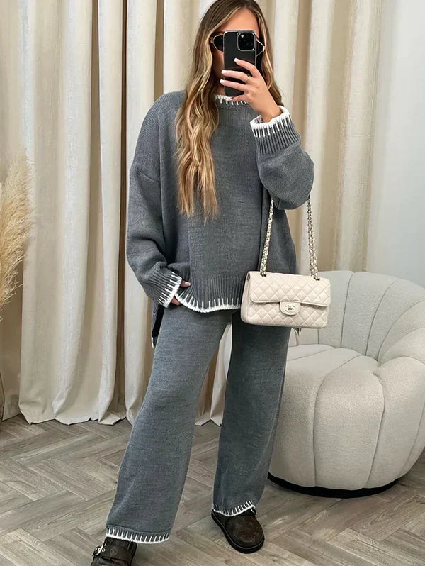 Co-ord Set in Grey – Philippa by Maravesse